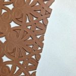 Laser Cut Δέρμα με Διακοσμητικό Σχέδιο L111202 Aragon