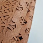 Laser Cut Δέρμα με Διακοσμητικό Σχέδιο L111202 Aragon
