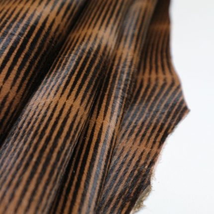 Ponyskin Δέρμα Ρίγα Καφέ PO5902