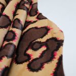Ponyskin Leather ~91x86cm Animal Print Cream PO5911 - Image 2