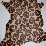 Ponyskin Leather ~91x86cm Animal Print Cream PO5911 - Image 3