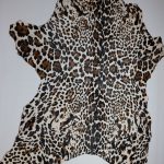 Ponyskin Δέρμα Λευκό Λεοπάρ PO5948