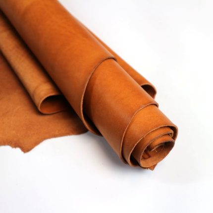 Vegetable Vachetta Leather Belly VTB002 0.80–1.00m² Natural Tanned