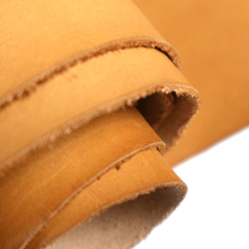Vachetta Leather VT003 Cowhide Natural Dark Tan