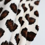 Ponyskin Δέρμα ~86x70cm Animal Print Καφέ-Μαύρο PO934
