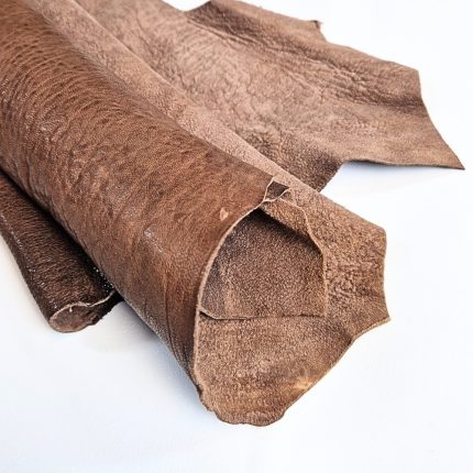 Δέρμα Sheepskin Merino Ανάγλυφο 0.50-0.58m2 Friar Καφέ 444FL