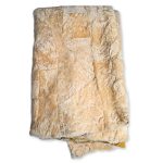 Calf Shearling Leather Soft 120x240cm Yellow PL44YE