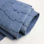 Δέρμα Σουέτ Κροκό 1.85-1.95m2 Μπλε Marlin CR003B