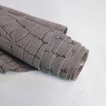 Δέρμα Σουέτ Κροκό 1.75-1.85m2 Taupe CR006T