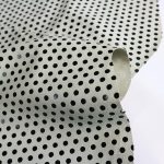 Δέρμα Σουέτ Πουά 0.68-0.75m2 Λευκό SSD116