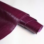 Σταμπωτό Δέρμα Φίδι 1.25-1.40m² Burgundy 2305DS
